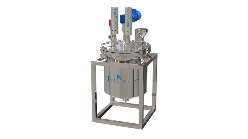 Combined Ultrasonic Homogenizer with Tank And Reactor for Emulsification And Dispersion