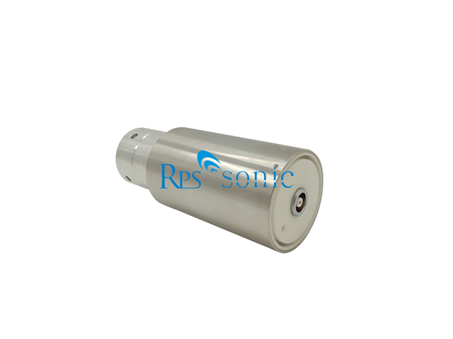 Rinco C20 Ultrasonic welding converter with two LEMO Plug 90°