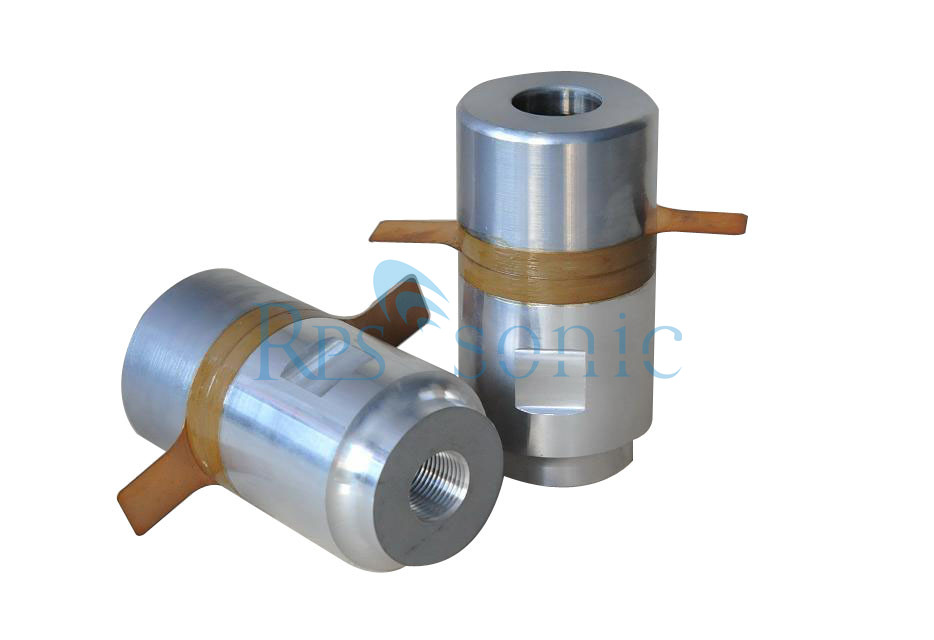 Type Column 25Khz Ultrasonic Welding Transducer for Ultrasonic Metal Welding