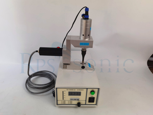 Compact Ultrasonic cutting machine for cutting of fabrics, non-woven materials, foils, Butyl Rubber 