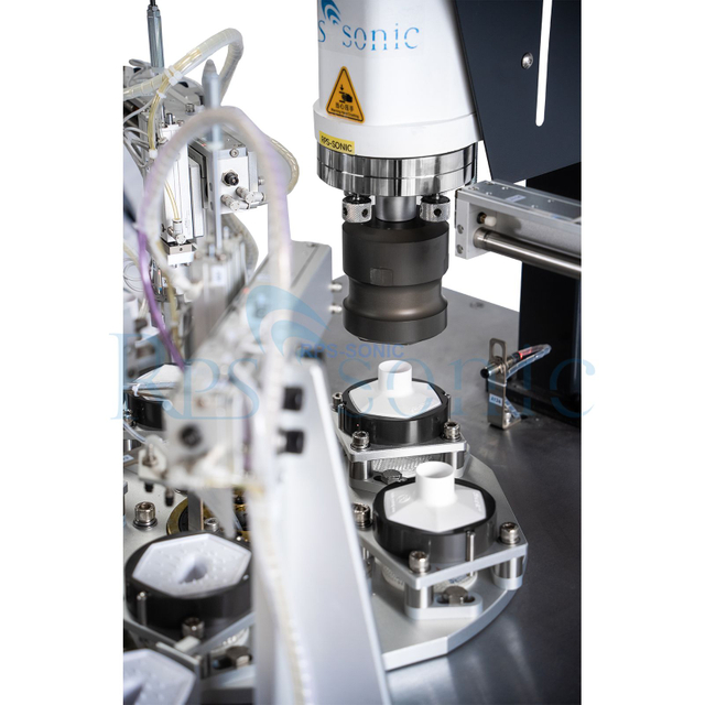 Spirometry Breathing Filter Automatic Welding Machine Ultrasonic Welding Machine for Medical Product