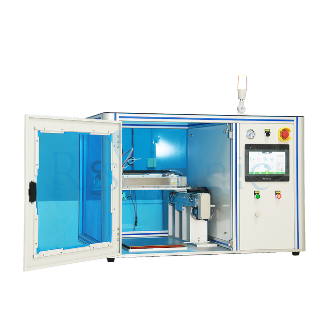 Automatic 40kHz-100kHz Ultrasonic Spray Coating Machine Spray Nozzle for Battery Slurry Atomization