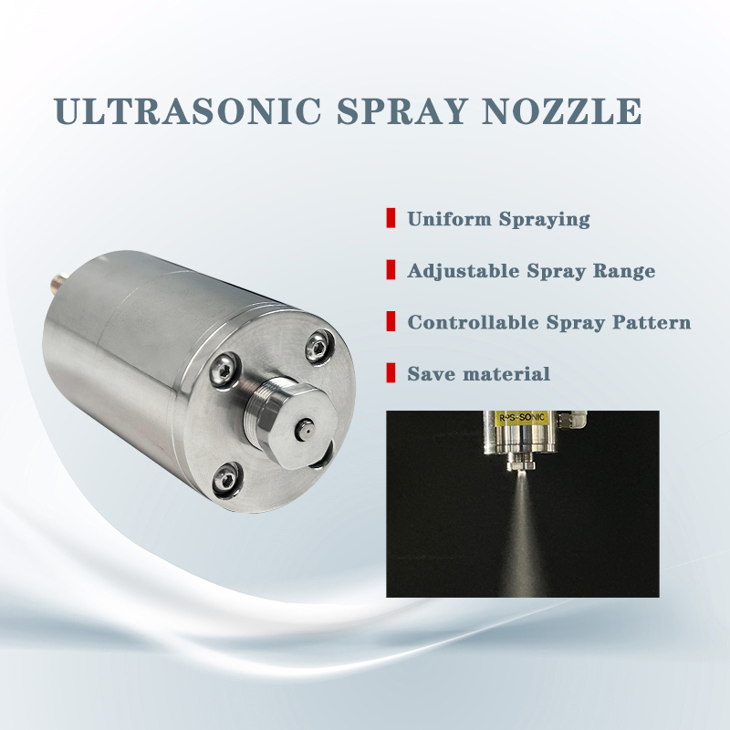 High Precision 50khz Ultrasonic Spray Nozzle Atomization Machine for Nanoparticles Coating