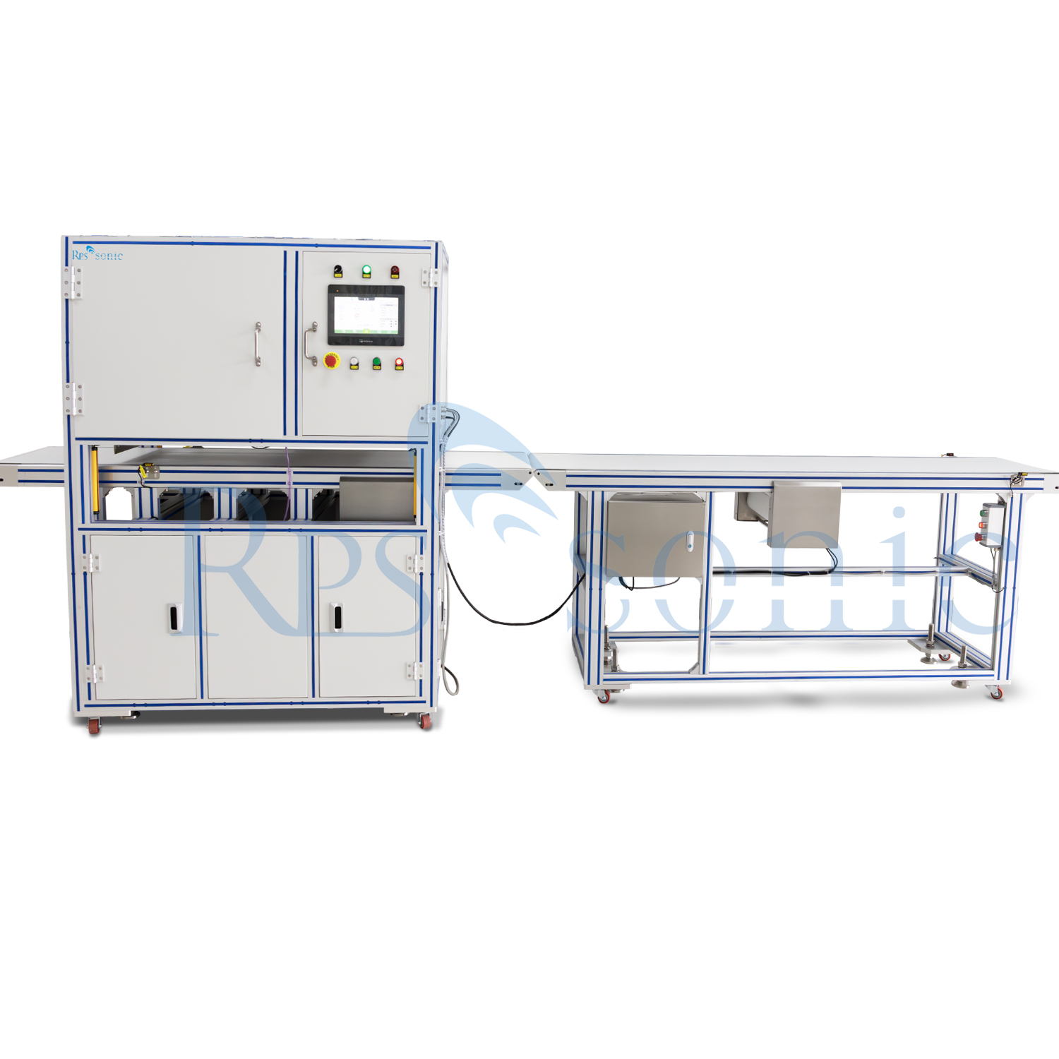 Automatic Ultrasonic Cutting Machine slicer for Dough Cutting with Conveyor Belt