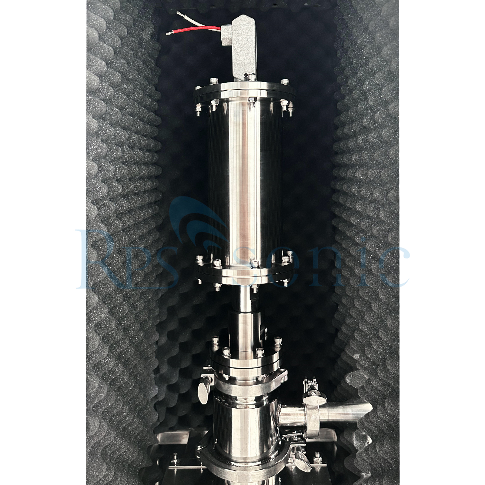 3000W Anti-explosion Ultrasonic Homogenizer for Ethyl Alcohol Processing with Sound-proof Box