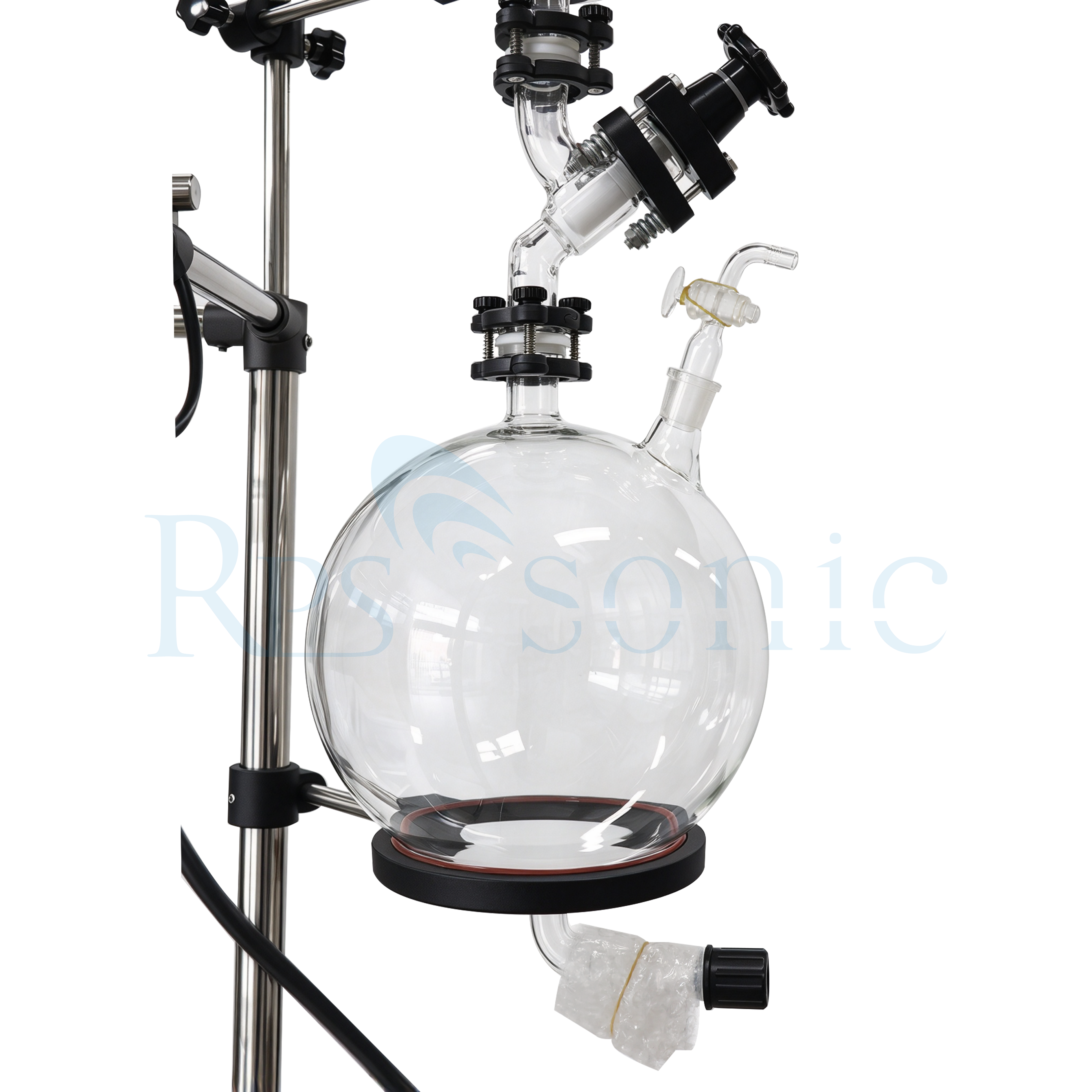 100L Glass Reactor Ultrasonic Mixer Ultrasonic Homogenizer Equipment for Graphene Dispersion