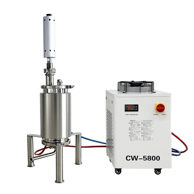 15L Industrial Ultrasonic Homogenizer Flow Cell System for Nanoparticles