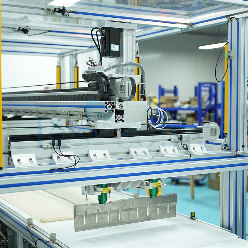 Ultrasonic Cake Cutting Machine Bread Cutter with Conveyor Belt