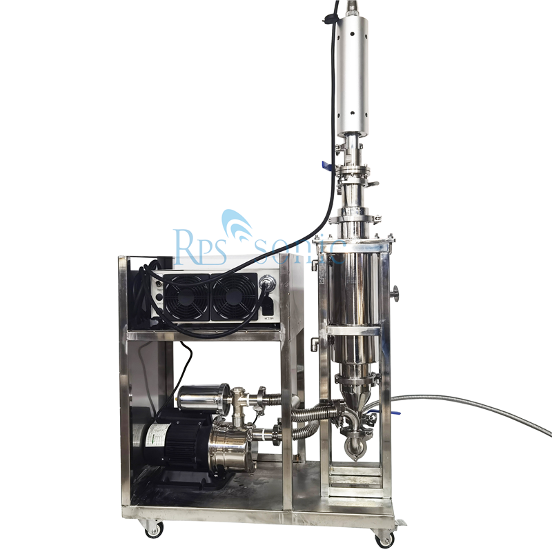 Ultrasonic Homogenizer Pilot Machine