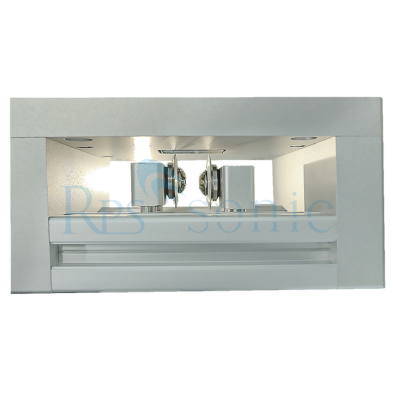 Double Egde Sealing Ultrasonic Cutting Machine with Roller Wheel Slitting Machine for Fabric Cutting