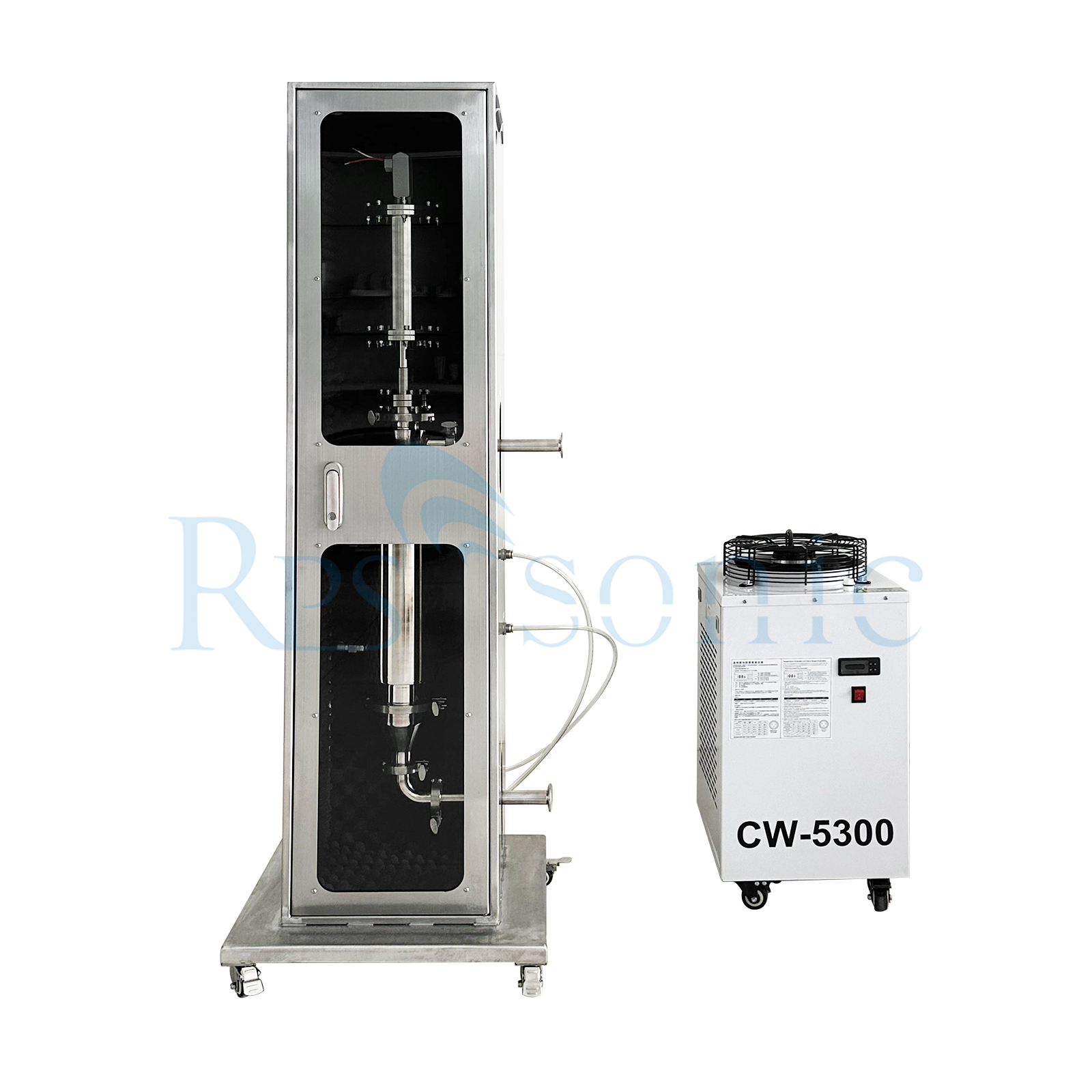3000W Anti-explosion Ultrasonic Homogenizer for Ethyl Alcohol Processing with Sound-proof Box