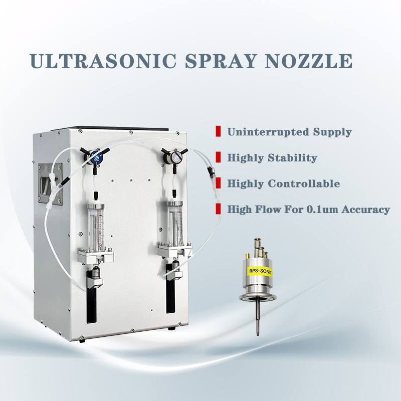 High Frequency 60khz Ultrasonic Spray Nozzle Spraying Coating Machine for Low viscosity silane