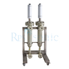 Customized Ultrasonic Homogenizer System 2-in-1 PP Reactor with Flow Cell for Strong Acid Reaction