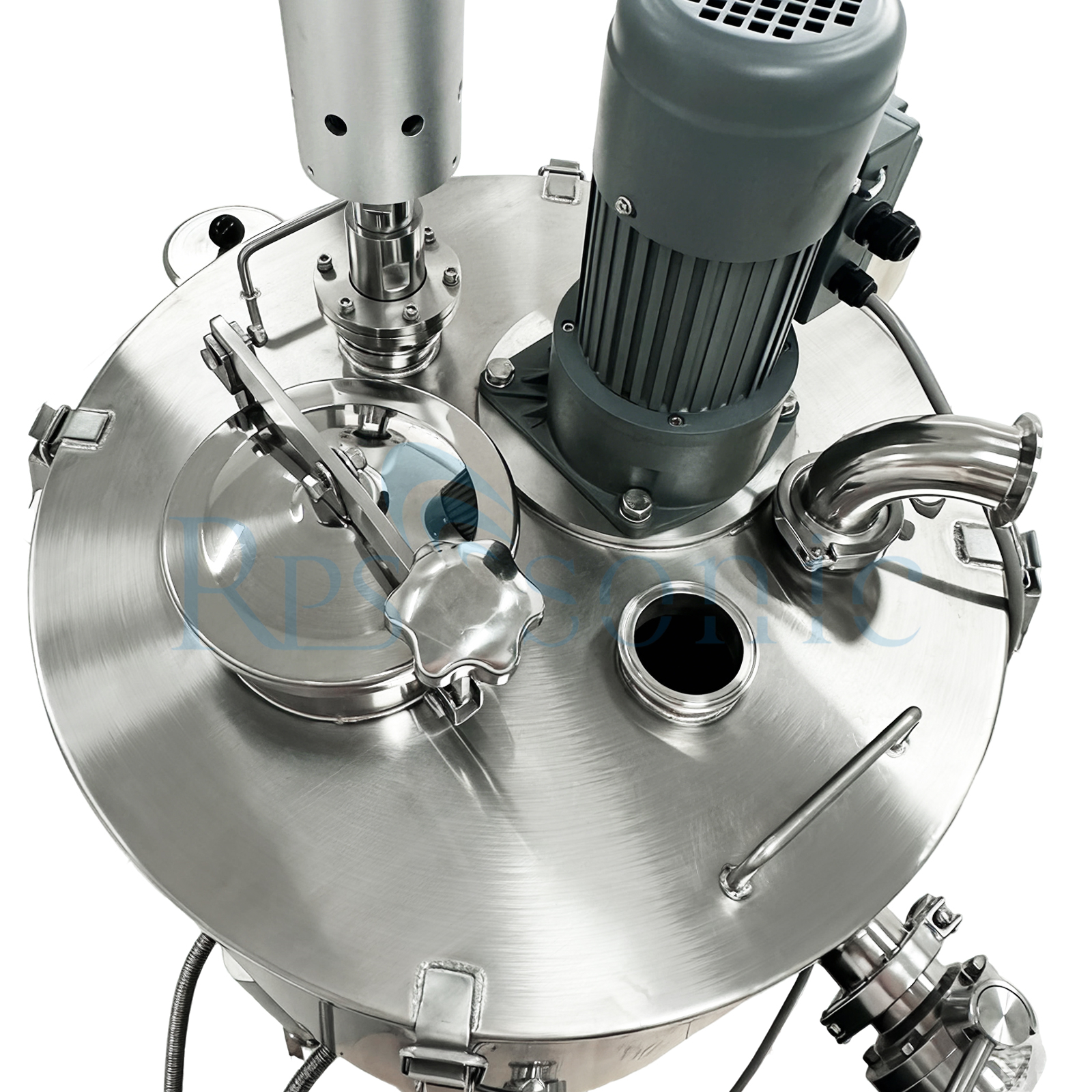 50L Industrial Ultrasonic Homogenizer Extractor with Three-layer Heating Tank for Fruits Extraction