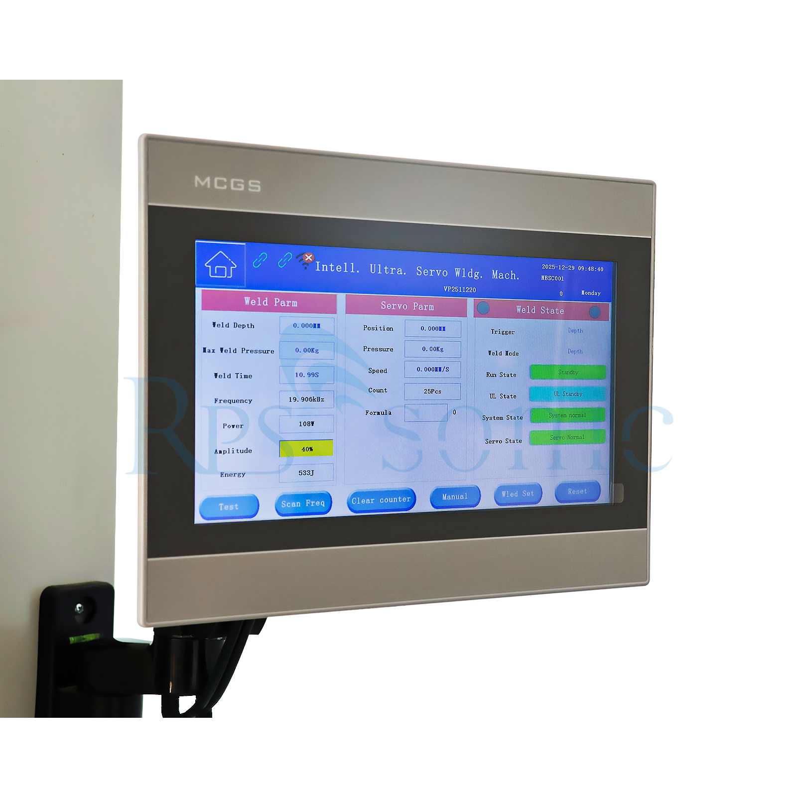 20Khz High Power Ultrasonic Welding Machine Servo Welding Machine for Precision Welding