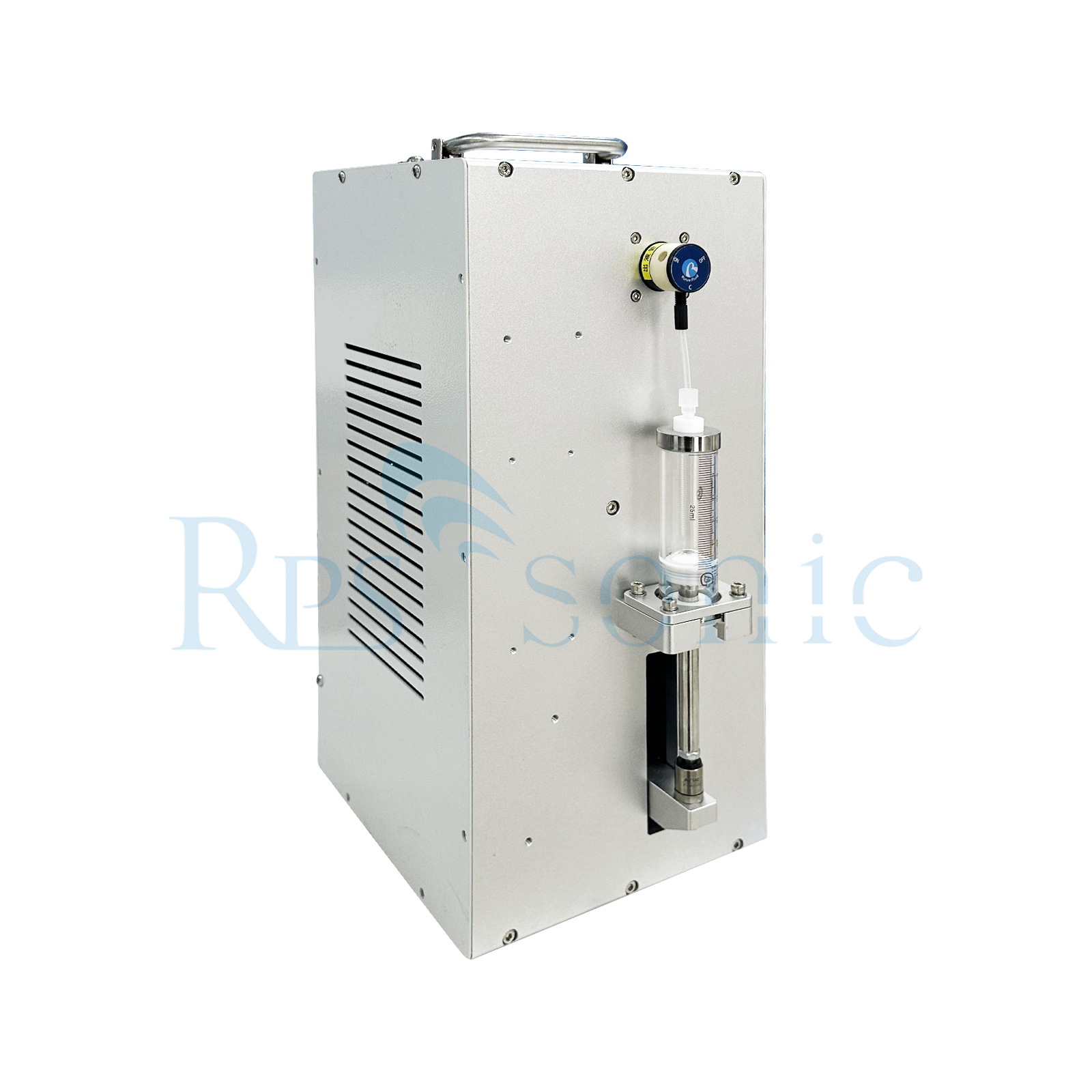 High Precision Customized Single Syringe Pump for Ultrasonic Spray Coating Graphene And Nanosuspension