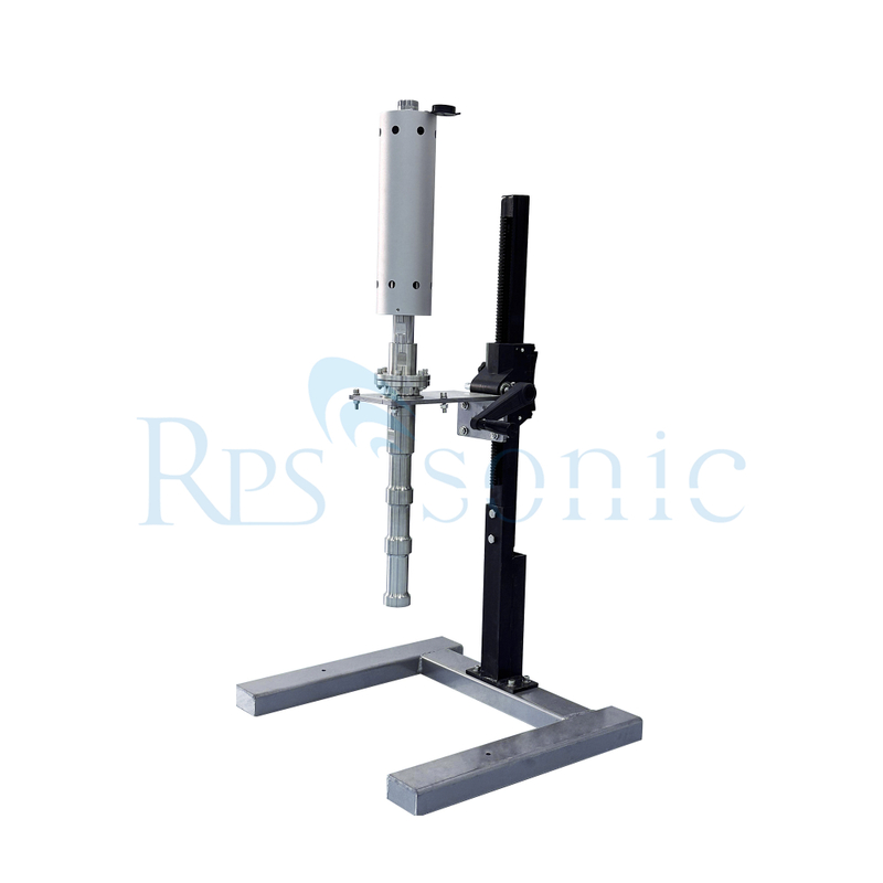 100L SS316 Tank Ultrasonic Homogenizer Pilot-plant Test Machine with Flow Cell for Herbal Powder Extraction