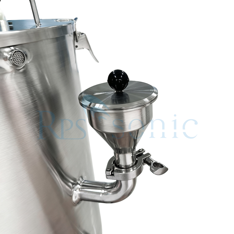 50L Industrial Ultrasonic Homogenizer Extractor with Three-layer Heating Tank for Fruits Extraction