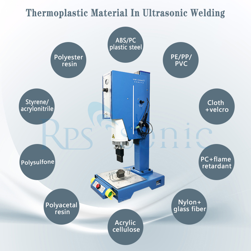 Digital Control Ultrasonic Welding Machine Plastic Welder with Easy & Heavy Adjustment horn