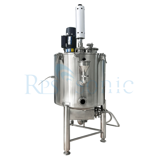 50L Industrial Ultrasonic Homogenizer Extractor with Three-layer Heating Tank for Fruits Extraction