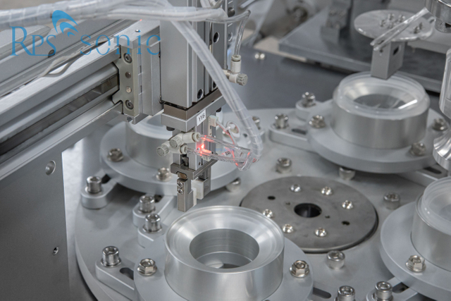 Paint Spray Gun Cup Welder Automatic Ultrasonic Welding Machine with Indexing Rotation Table