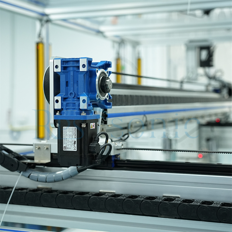 Ultrasonic Cake Cutting Machine Bread Cutter with Conveyor Belt