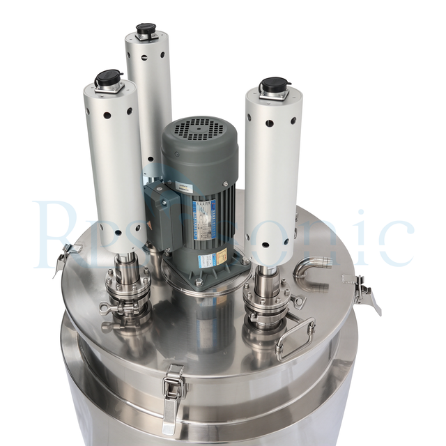 150L SS304 Tank Industrial Ultrasonic Homogenizer System for Aging of Alcoholic Beverages