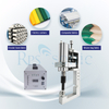 Ultrasonic Sealing And Cutting Machine with Roller Wheel Slitting Machine for Fabric Welding And Cutting