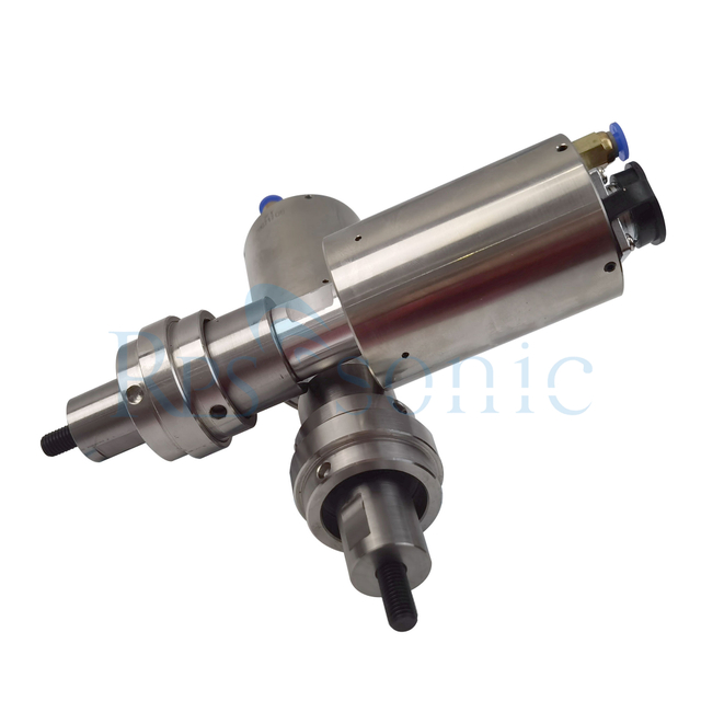 35kHZ Ultrasonic Welding Transducer with Titanium Booster with Closed Housing 