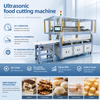 Ultrasonic Cake Cutting Machine Bread Cutter with Conveyor Belt
