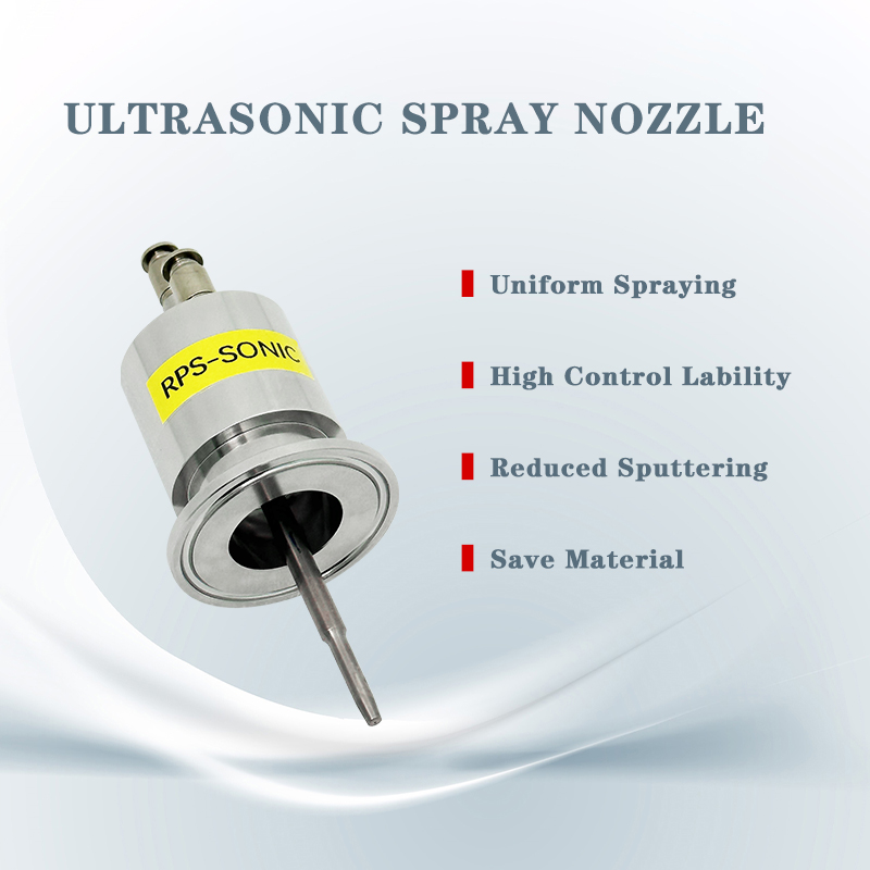 High Frequency 60khz Ultrasonic Spray Nozzle Spraying Coating Machine for Low viscosity silane