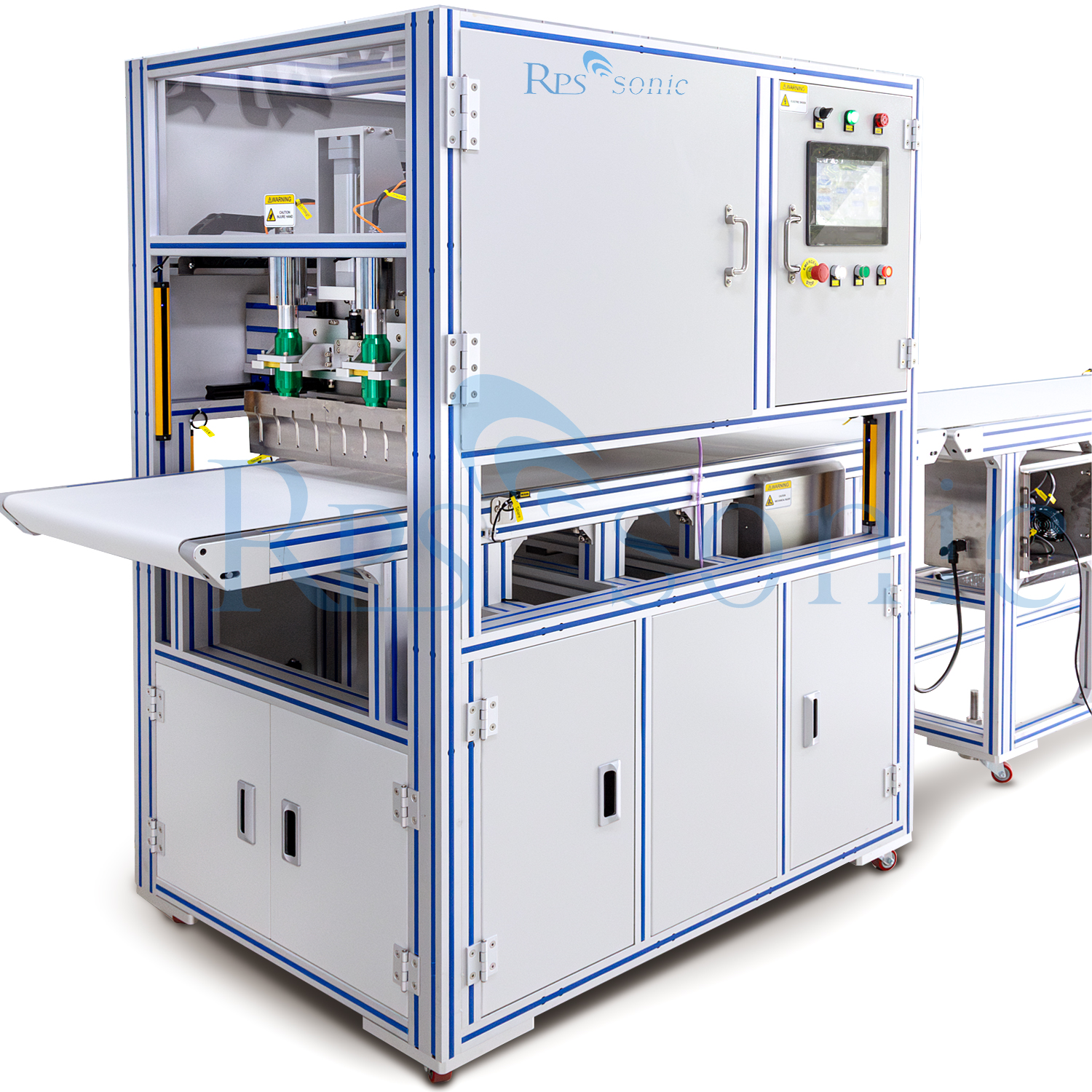 Automatic Ultrasonic Cutting Machine slicer for Dough Cutting with Conveyor Belt