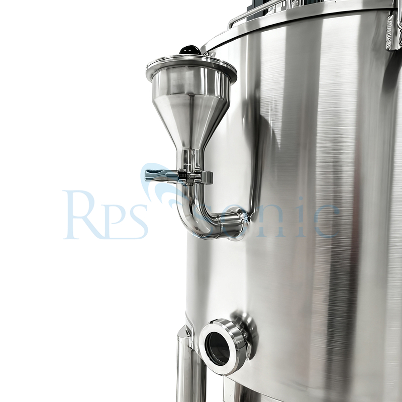 50L Industrial Ultrasonic Homogenizer Extractor with Three-layer Heating Tank for Fruits Extraction