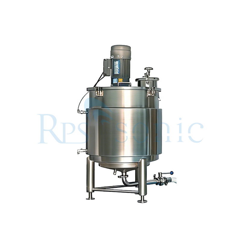 100L SS316 Tank Ultrasonic Homogenizer Pilot-plant Test Machine with Flow Cell for Herbal Powder Extraction