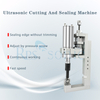 Ultrasonic Sealing And Cutting Machine with Roller Wheel Slitting Machine for Fabric Welding And Cutting