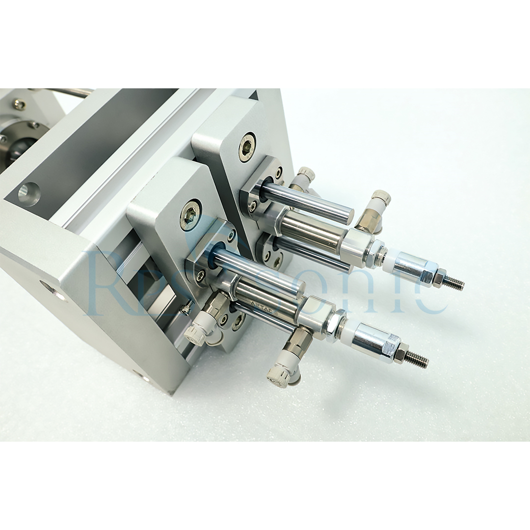 Double Egde Sealing Ultrasonic Cutting Machine with Roller Wheel Slitting Machine for Fabric Cutting