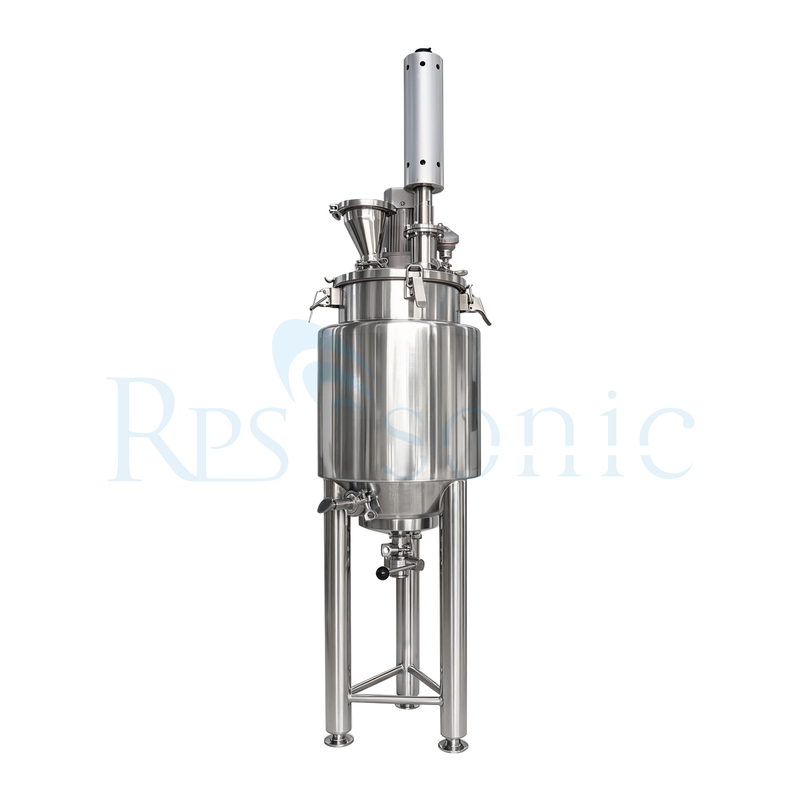 30L SS316L Ultrasonic Homogenizer System with Temperature Control for Jam, Sauce Dispersion
