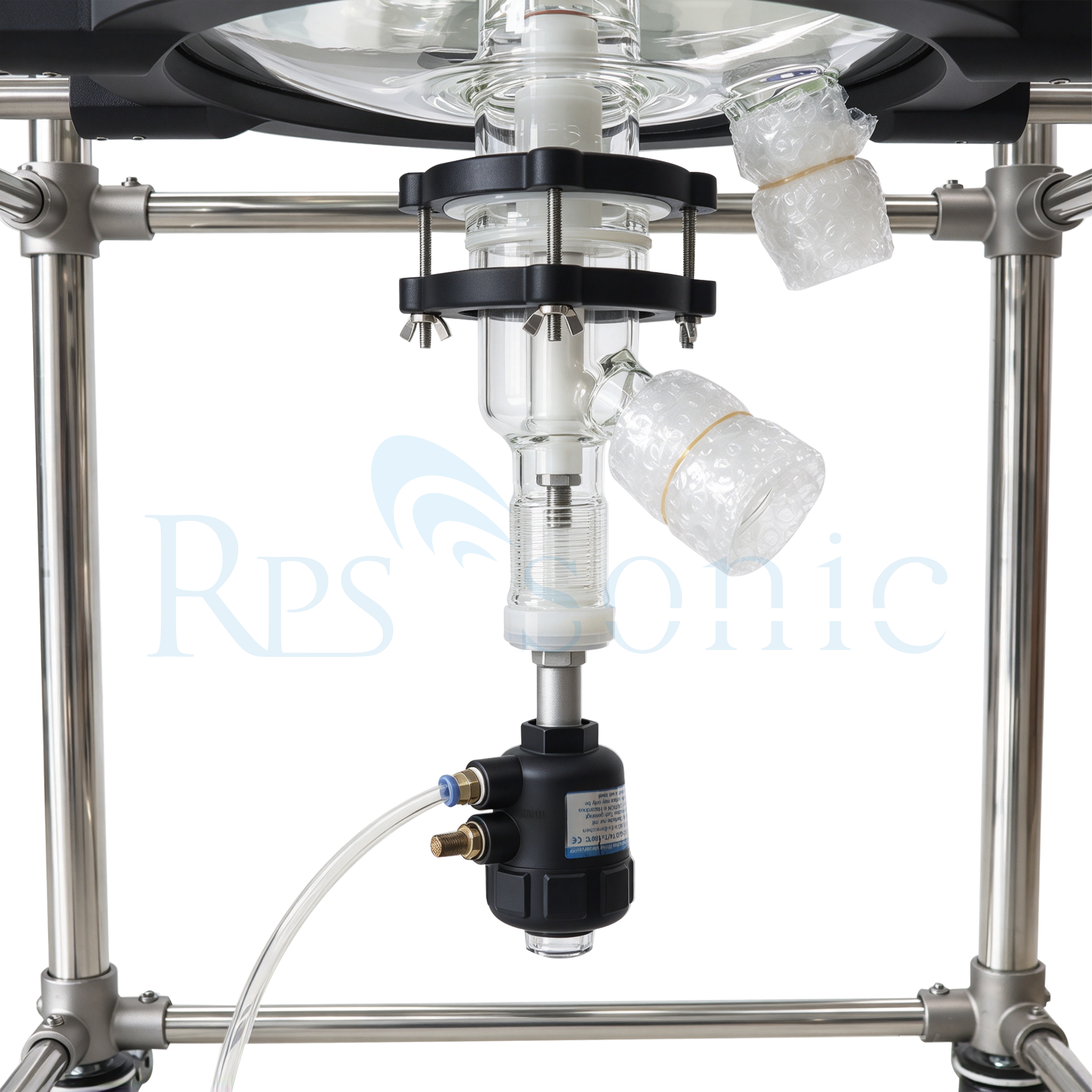 100L Glass Reactor Ultrasonic Mixer Ultrasonic Homogenizer Equipment for Graphene Dispersion